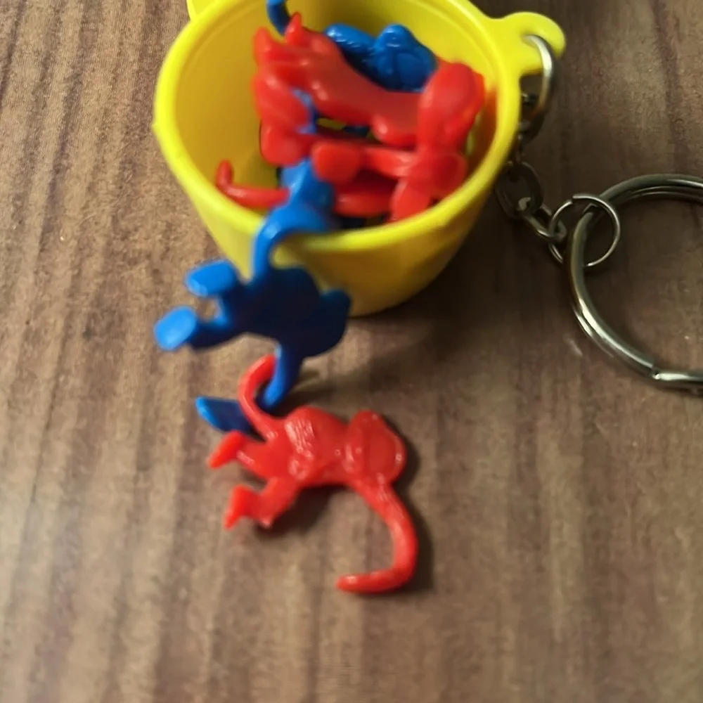 Vintage Monkey Barrel Keychain